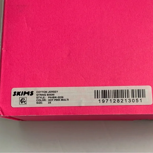 NWT Skims Cotton Jersey String Bikini 5-Pack - Picture 5 of 5